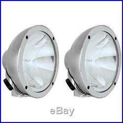 HELLA RALLYE FF4000 COMPACT CHROME DRIVING SPOT LIGHTS With 55W HID CONVERSION KIT