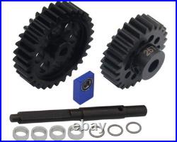 Hot Racing HRAXMX3025M15 TRIPLE SUPPORT 30 TO 25T M1.5 DIRECT DRIVE CONVERSIO