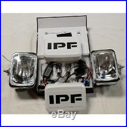 IPF 800 RECTANGLE DRIVING SPOT LIGHTS With 70W HID CONVERSION KIT