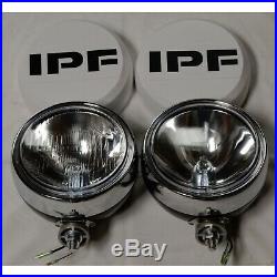 IPF 900 ROUND DRIVING SPOT LIGHTS With 55W HID CONVERSION KIT + WIRING/COVERS