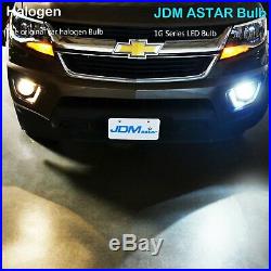 JDM ASTAR 2G H11 Extreme Bright CSP 6000K White LED Fog Driving Lights Bulbs 2x
