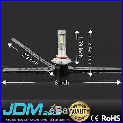JDM ASTAR 2Pcs 6500K White 9005 HB3 8000LM LED Headlight Kit Hi/Low Beam Bulbs