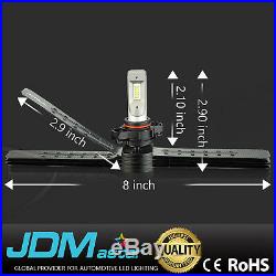 JDM ASTAR 2x 5202 5201 6500K White 8000LM LED Headlight Kit Hi/Low Power Bulbs