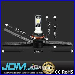 JDM ASTAR 2x 6S 8000LM 9007/HB5 LED Car Headlight Hi/Low Beam Bulbs Xenon White