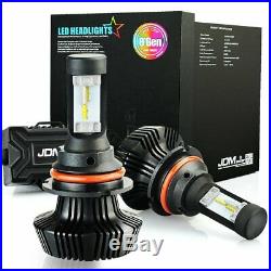 JDM ASTAR 2x 9007 HB5 8th 8000lm White LED Headlight Lamps High Low Beam Bulbs