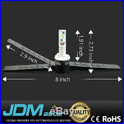 JDM ASTAR 6S 880 High Power CSP 6500K White LED Fog Lights Bulbs Fanless 8000LM