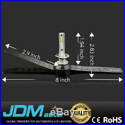 JDM ASTAR H1 8000LM LED Headlight Kit 6500K White Bulbs High Low Beam Fog Light