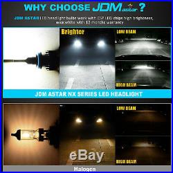 JDM ASTAR NX 10000LM H13/9008 Headlight High Low Beam LED bulb Xenon White 6500K