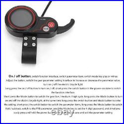 LCD Colorful Screen Controller Throttle 2-Drive for Electric Scooter Instrument