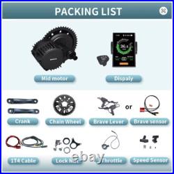 M615 Bafang 48-52V 1000W Mid Drive Motor BB 68/100/120mm Ebik Conversion Kits M615 Bafang 48-52V 1000W Mid Drive Motor BB 68/100/120mm Ebik Conversion Kits