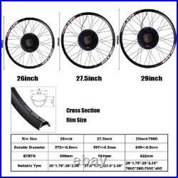 MTX39 Rear Motor Wheel Conversion Kit with 80A Sabvoton Controller 26/27.5/29'