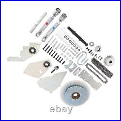 Motorized Bike Jackshaft Kit Center Shaft Drive Conversion Accessories Set