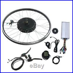 Mountain Bike Conversion Electric Kit 48V 1000W 700'' LCD Instrument Front Drive