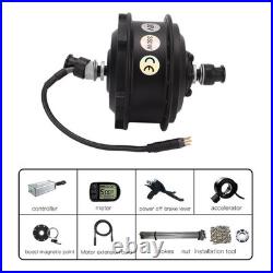 Mountain Bike Conversion Kit 36V 350W Bicycle Modified Front Drive Motor For