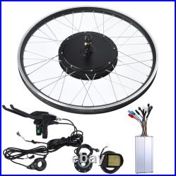 Mountain Bike E Bike Conversion Kit With 48V 1500W Motor 26 Inch Wheel Kt LCD5 M