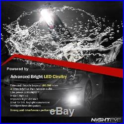 NIGHTEYE 1 Pair 160W H3 LED Bulbs Fog Lights Car Driving Conversion Kit 6500K UK