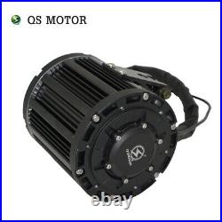 New QS Motor 14x6.0inch 4KW 138 90H 72V PMSM Mid Drive Motor Assembly With Votol