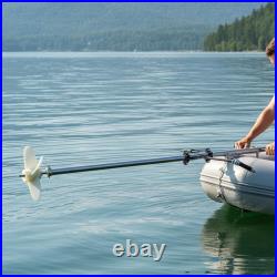Outboard Propeller Electric Conversion Kit Smooth Drive Shaft for Rubber Dinghy