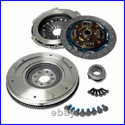 PARTSLINE Clutch Kit 4 Piece Conversion Flywheel 4PCS 220MM Aluminium