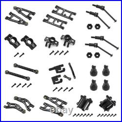 PowerHobby Aluminum Upgrade Conversion Kit, Black, for Arrma Mojave Grom