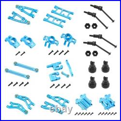 PowerHobby Aluminum Upgrade Conversion Kit, Blue, for Arrma Mojave Grom
