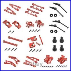 PowerHobby Aluminum Upgrade Conversion Kit, Red, for Arrma Mojave Grom