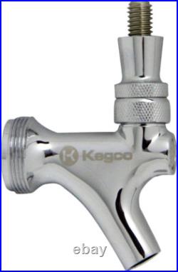 Premium Kegerator Conversion Kit with 5 Lb. CO2 Tank Easy 1-Tap Setup