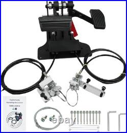 Right Hand Drive RHD Conversion Kit Dual Control Car Pedals