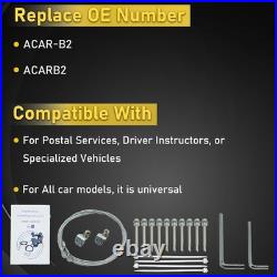 Right Hand Drive RHD Conversion Kit Dual Control Car Pedals