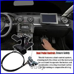 Right Hand Drive RHD Conversion Kit Dual Control Pedals Passenger Side, Fits