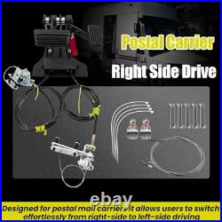 Right Hand Drive RHD Conversion Kit Gas and Brake Pedals Kit Passenger Side