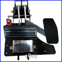 Right hand drive RHD brake and gas postal carrier mail conversion kit pedals