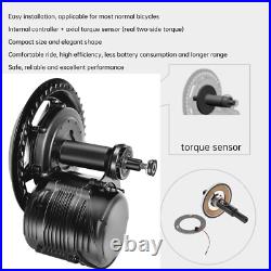 TSDZ8 tongsheng 750W 500W 250W Mid Drive Motor Kit Conversion with torque sensor