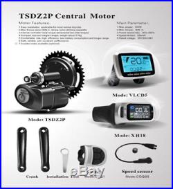 Tongsheng TSDZ2 Mid Drive Ebike Conversion Kit