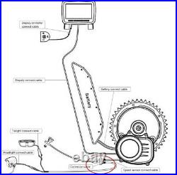Tongsheng TSDZ2 Mid Drive Motor 48V500W Conversion DIY Kit for e-Bike Bicycle