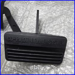Universal Dual Control Pedal Kit Driving Instructor Gas Brake System PLEASE READ