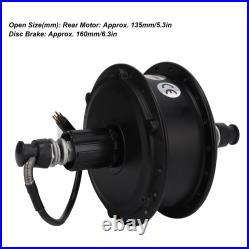 Waterproof Electric Bicycle Conversion Kit 48V 250W Rear Drive Rotating