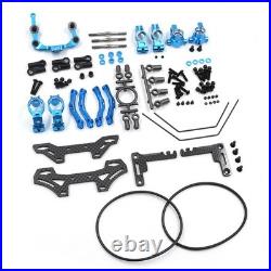 Yeah Racing Aluminum & Carbon Conversion Kit For Tamiya TT-02 SRX #TATT-S08BU