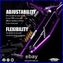 Yeah Racing Magenta Aluminum Conversion Kit Purple For Tamiya TT-02 #MGT-0001