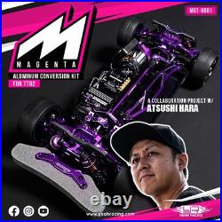 Yeah Racing Magenta Aluminum Conversion Kit Purple For Tamiya TT-02 #MGT-0001