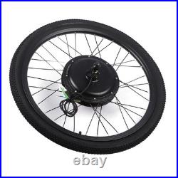 (rear Drive Flywheel)Electric Bike 48V 1000W Hub Motor Conversion Kit Wheel